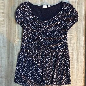 Anthropologie peplum top